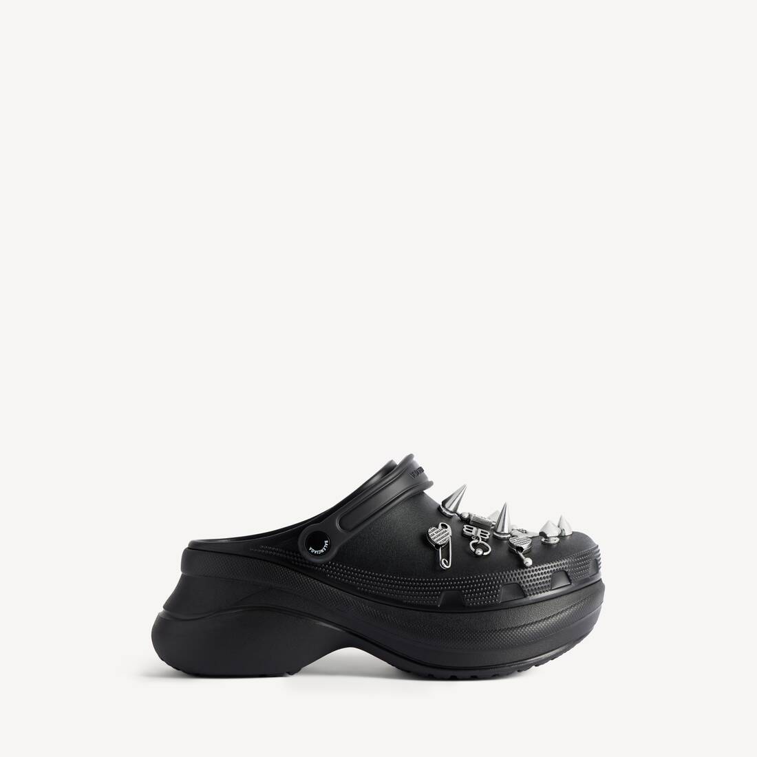 Herrars Crocs™ Mule Jibbitz™ i svart
