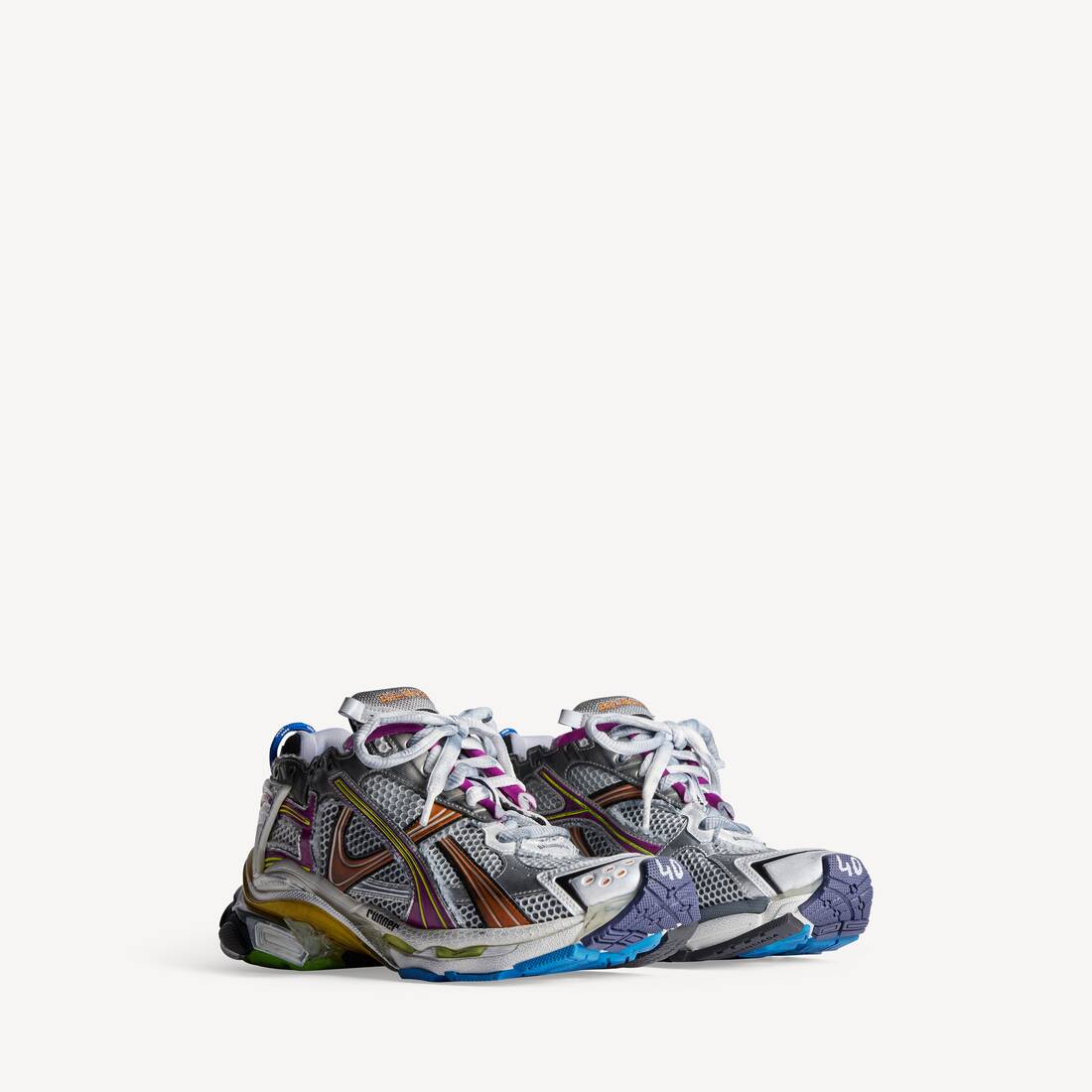 Herrarnas löpande sneakers i flera färger