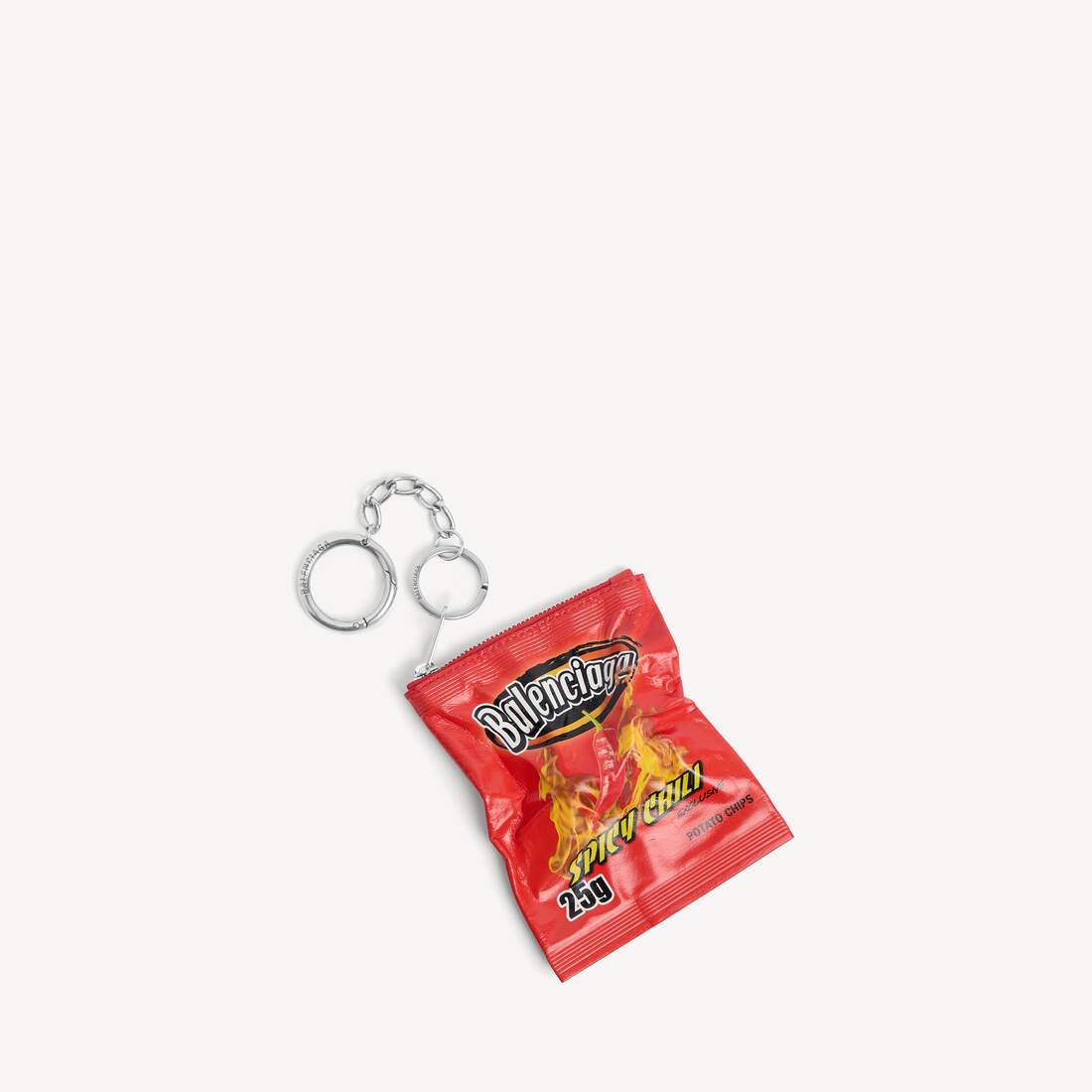 Förnimmel/nötklipp Chips i rött glasigt kalvskinn