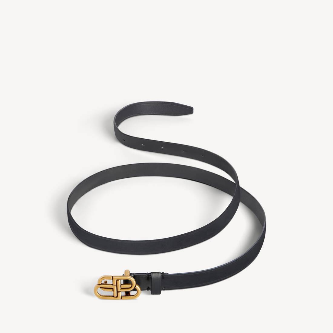 Kvinnas Bb Super Thin-belt i svart