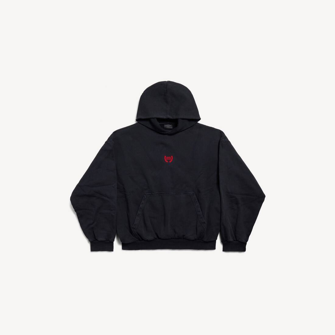 Laurel Classic Hoodie Medium Fit i släckt svart