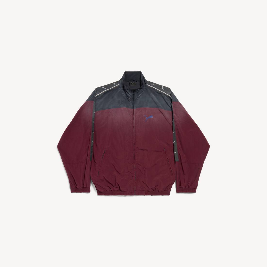 Balenciaga I Puma-tröjorjacka i burgund