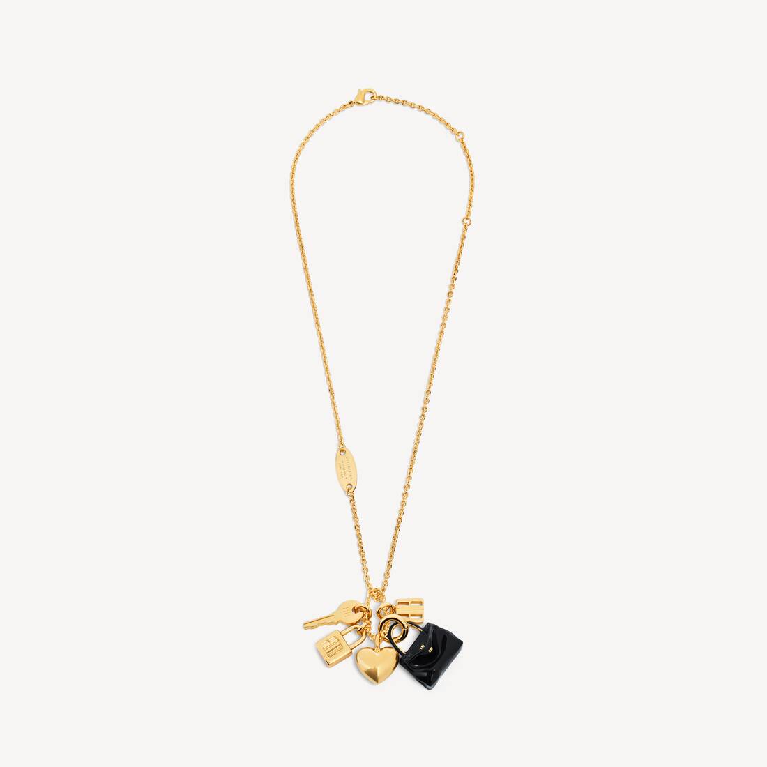 Damers Carousel Rodeo-samlare halsband i guld/svart