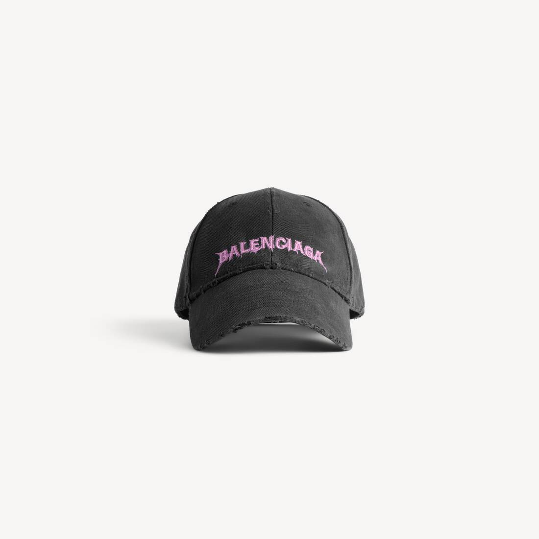 Herrars DIY Balenciaga bakre hatten i svart