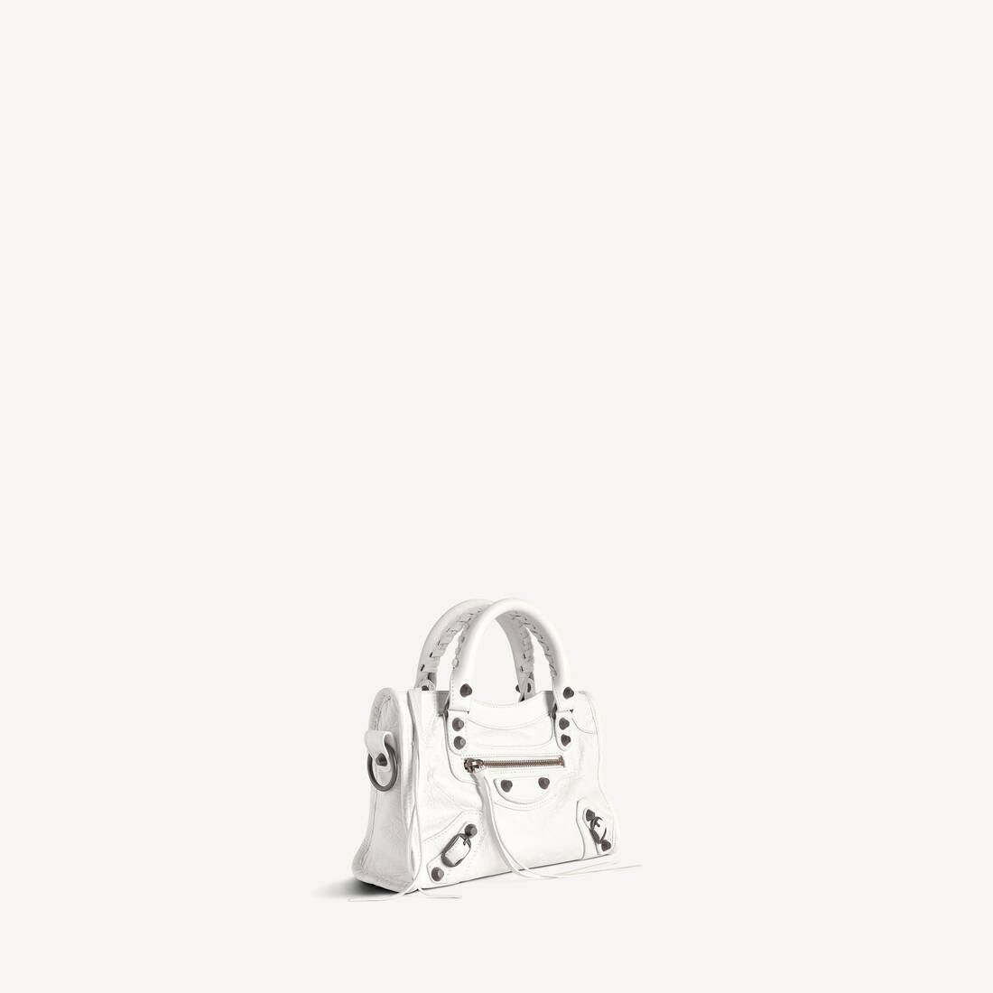 Damkassett Le City Bag Mini i optisk vit