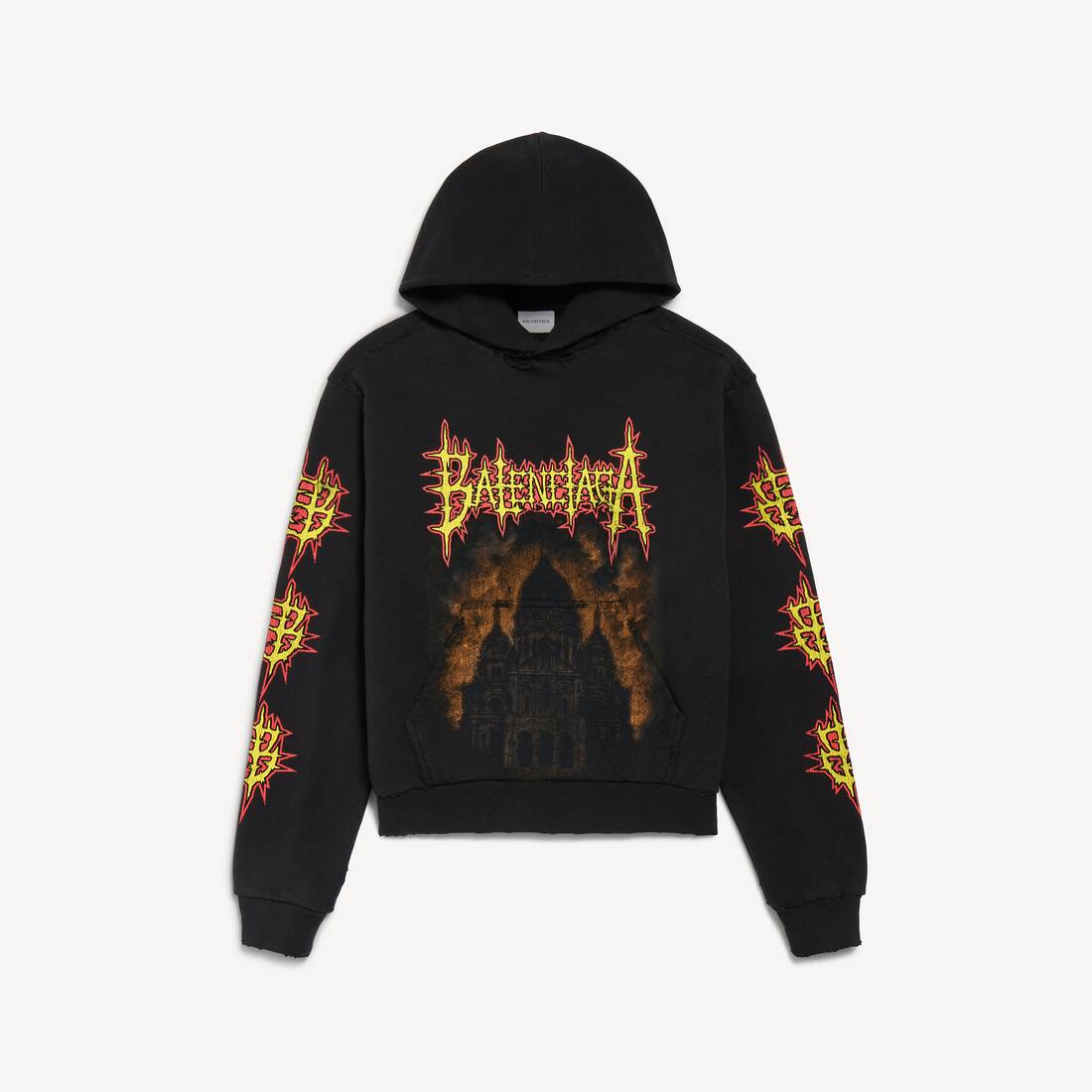 Damhjälm för Balenciaga Sacré Cœur Medium Fit i svart