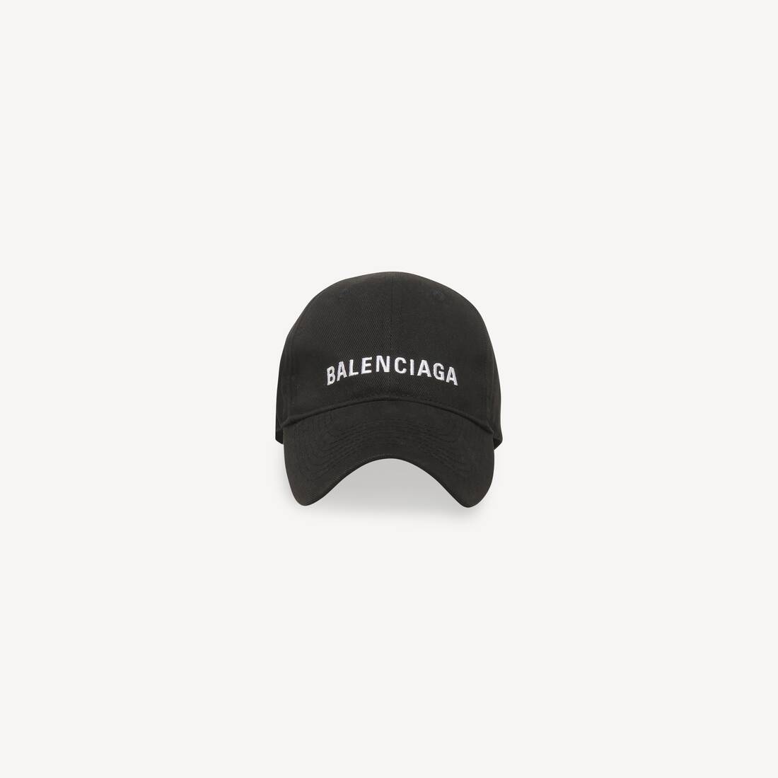 Balenciaga-hatt i svart/vitt