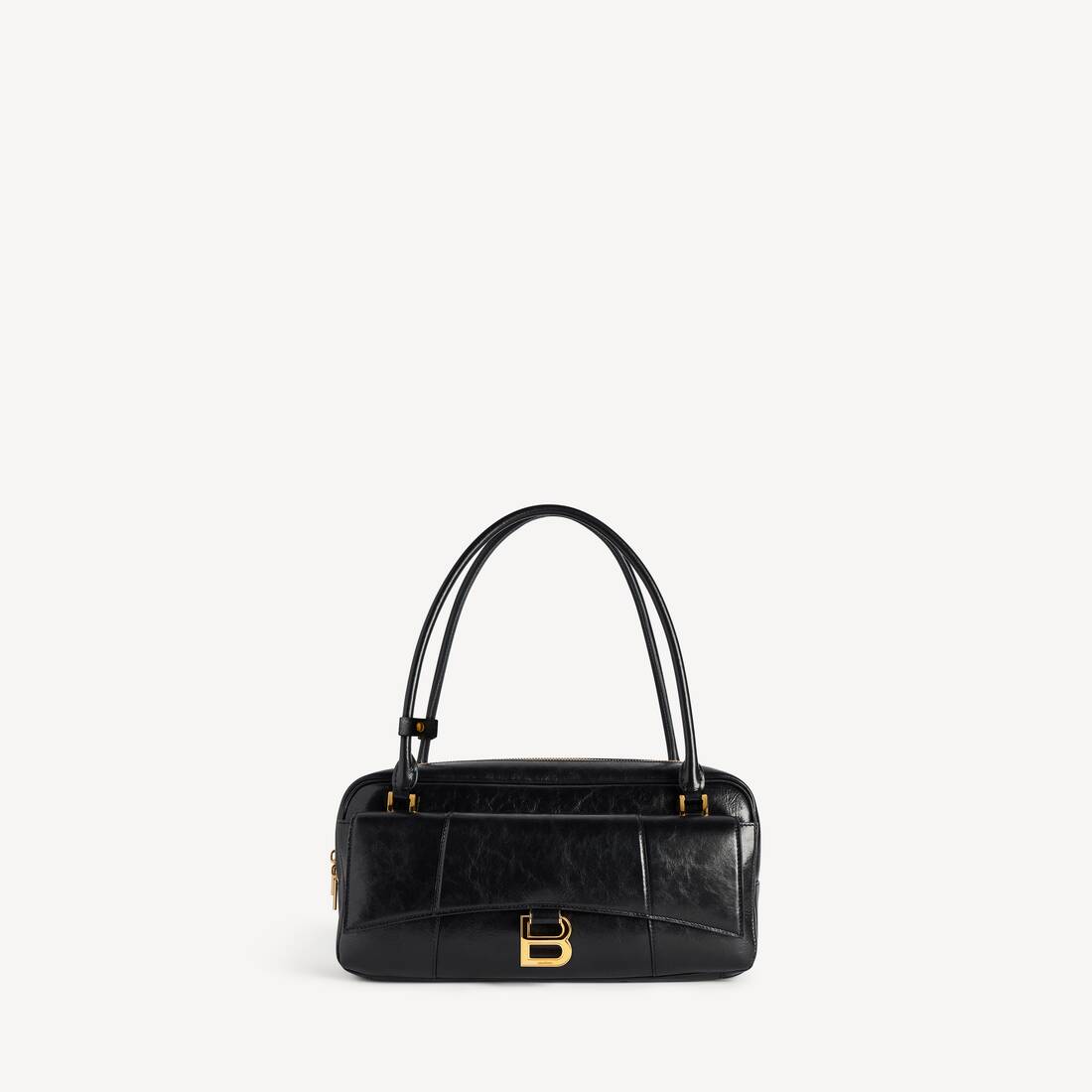 Damas hourglass flat bowlingtas i svart