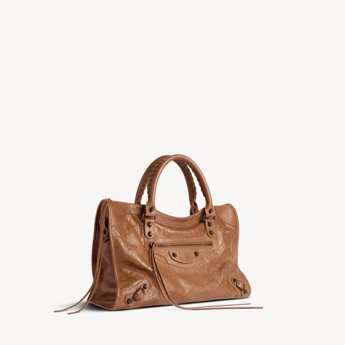 Damkassett Le City Bag Medium i kamel