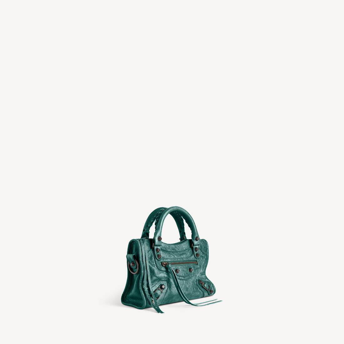 Damkassett Le City Bag Mini i mörk smaragd