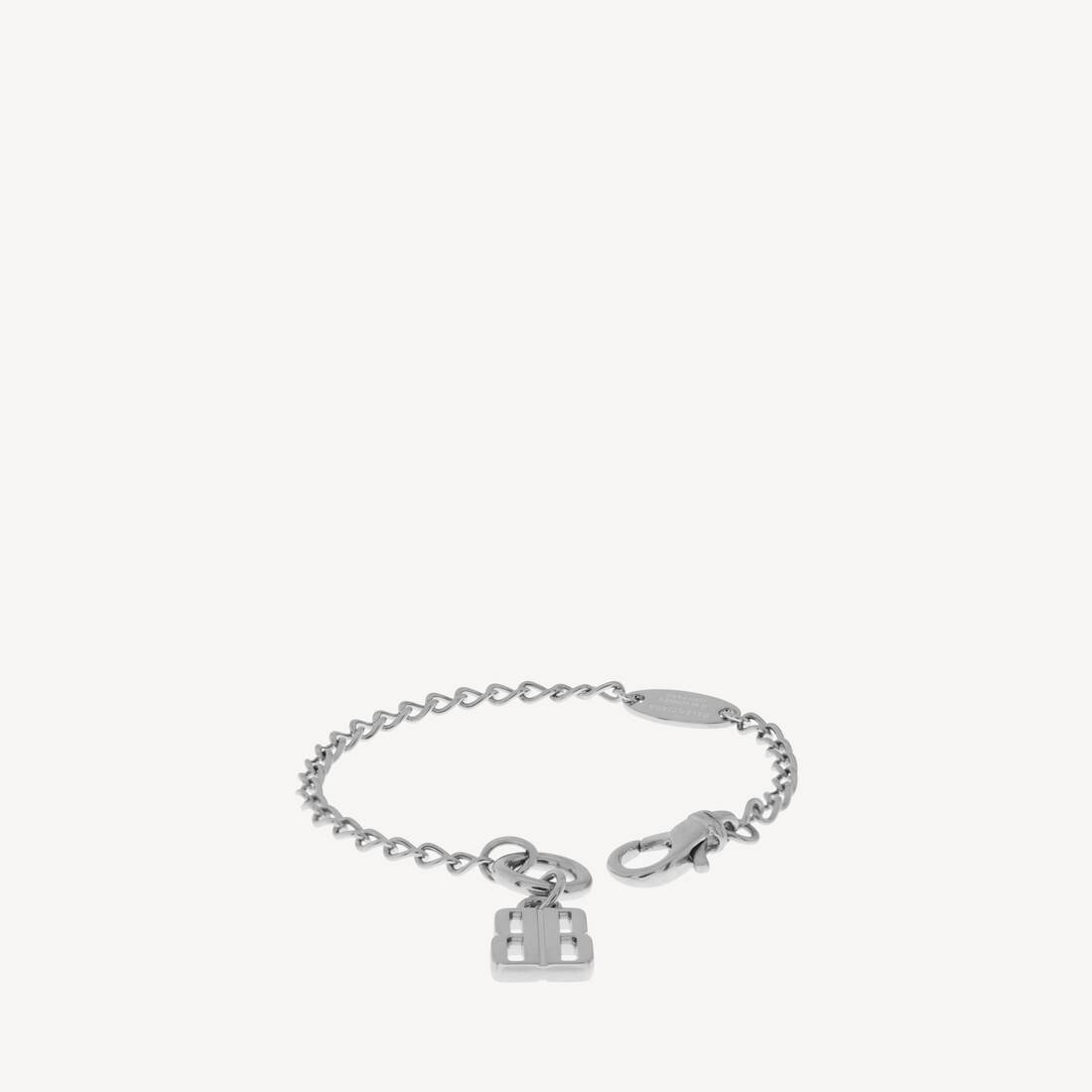 Nano-tunn armband i silver
