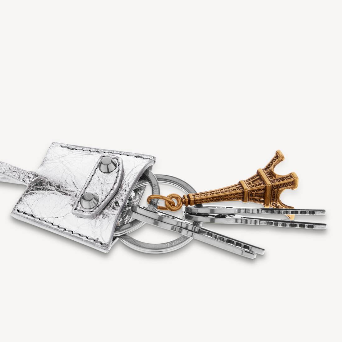 Dames Le City Charm Eiffel metalliserad i silver
