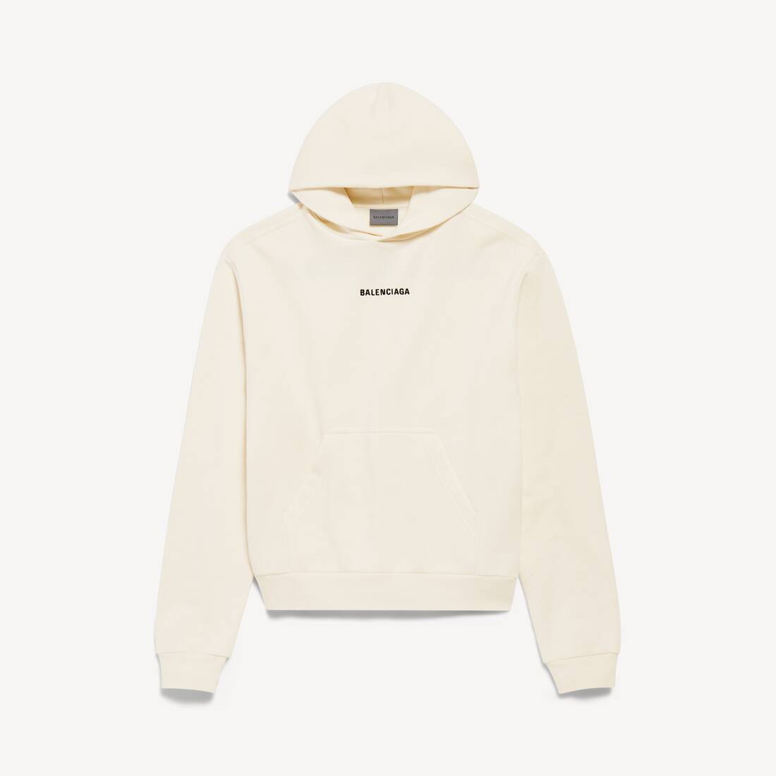 Damhjälm för Balenciaga med medeltyp i cream