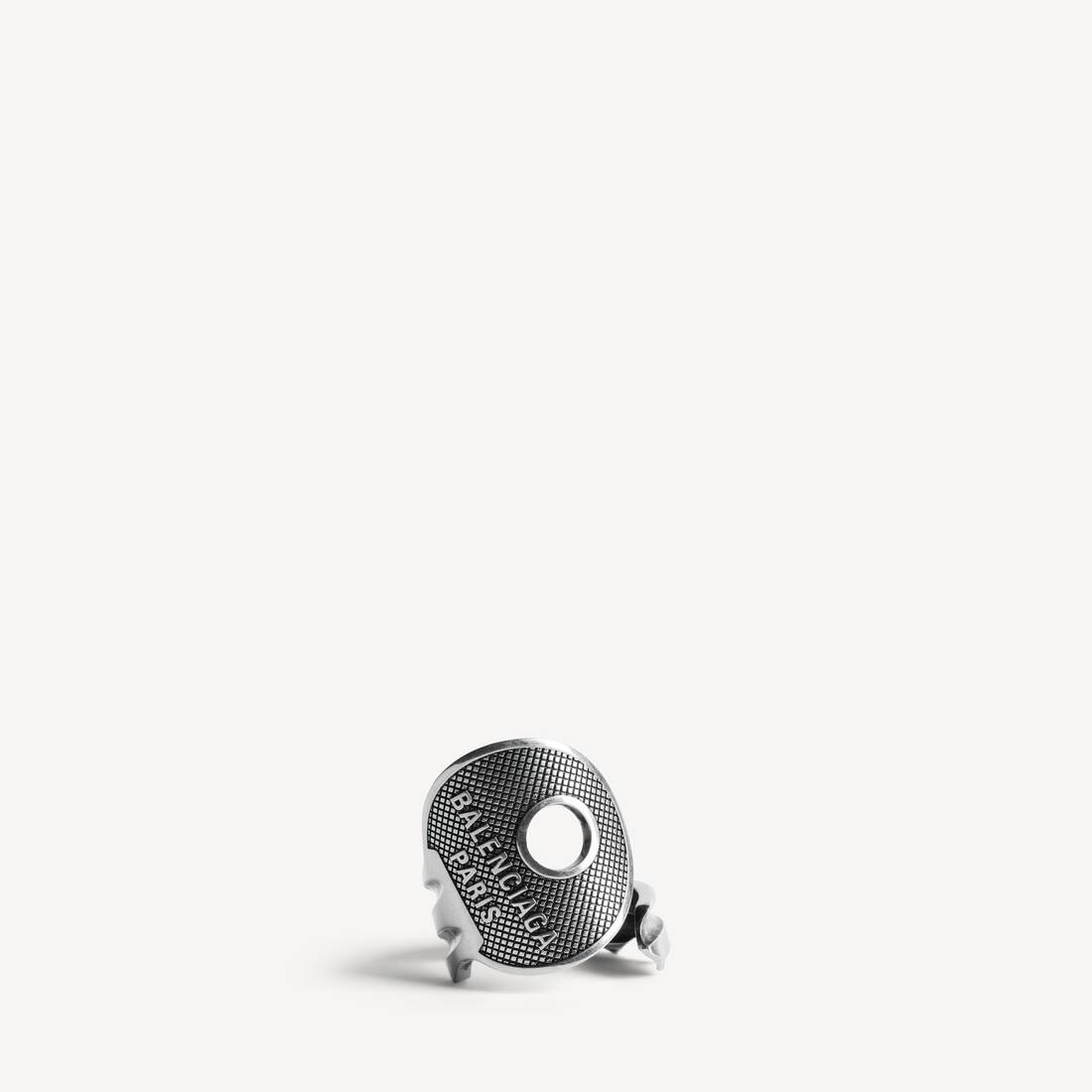 Herrarnas Neverlost ring i antik silver