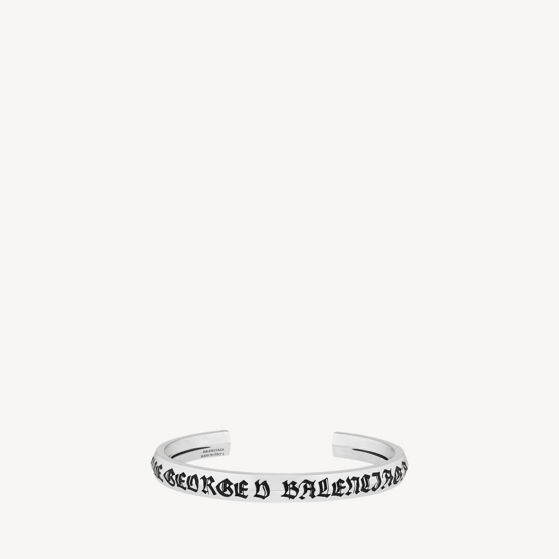 Herr Melrose manchet i antik silver