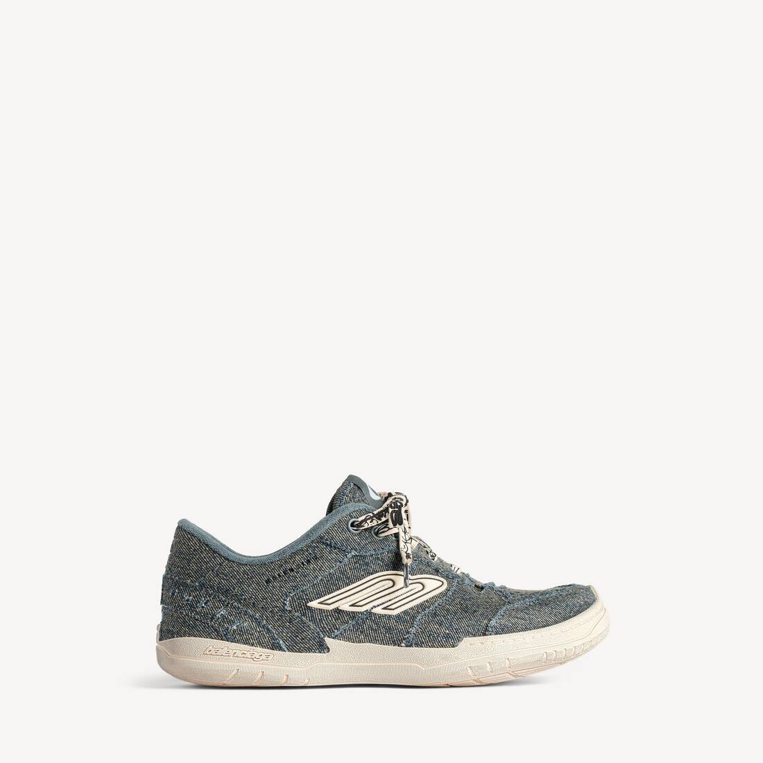 Herrarnas Hamptons denimlugga i blått/offvitt