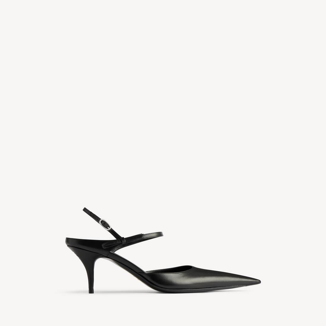 Damkvinna Avenue Bow Slingback i svart/silver