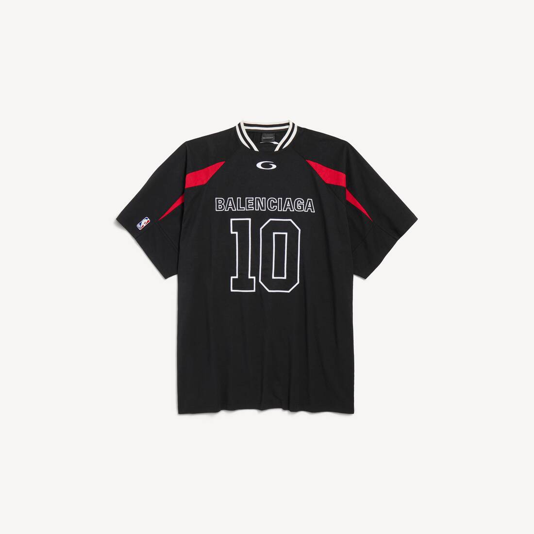 Herrars Balenciaga | NBA-samarbete Oversized T-shirt i svart/multifärg