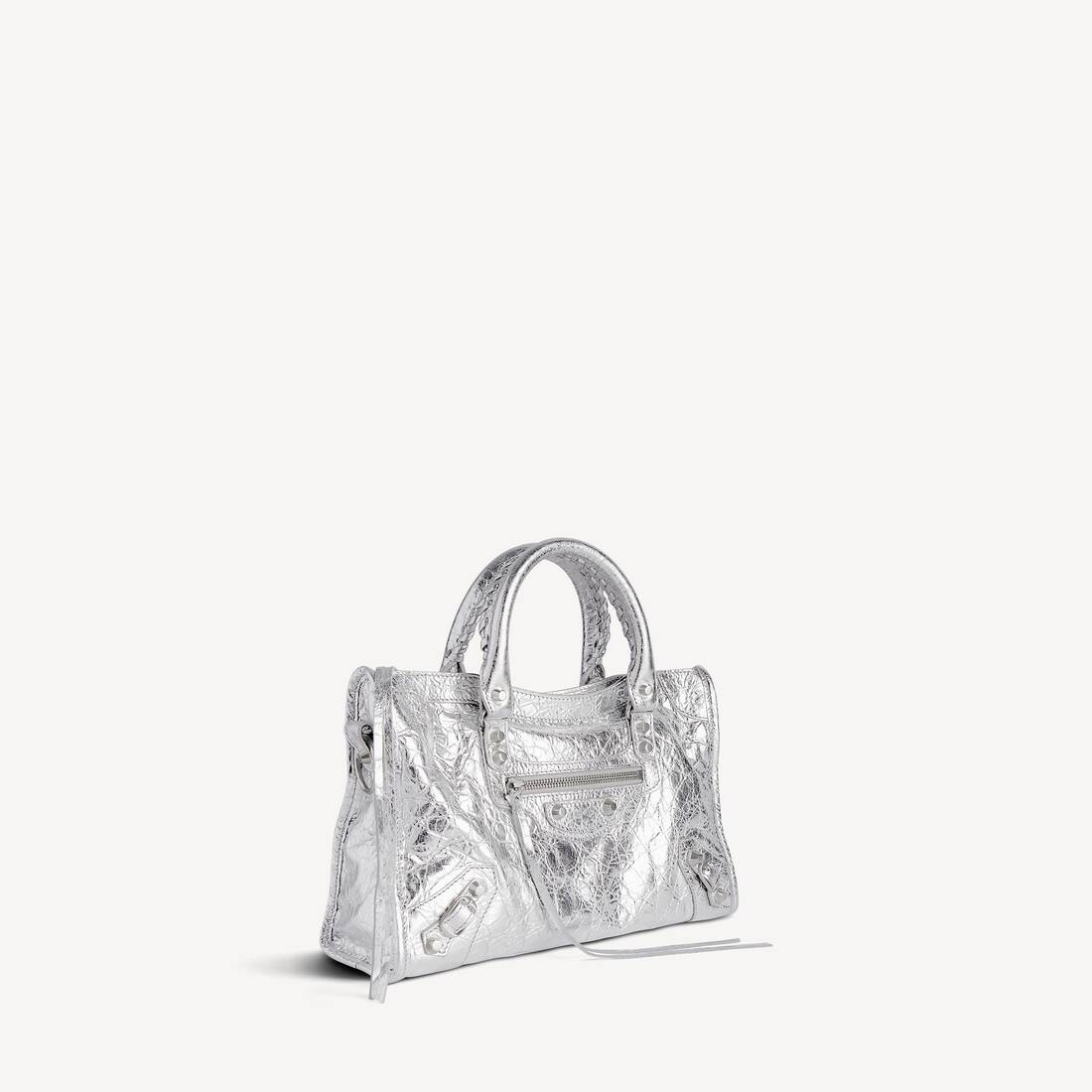 Damkassett Le City Bag Small i silver