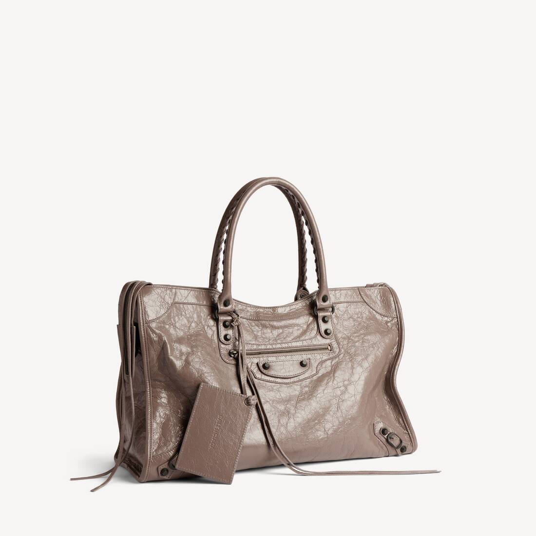 Herrars Le City Bag stor i mörk noix