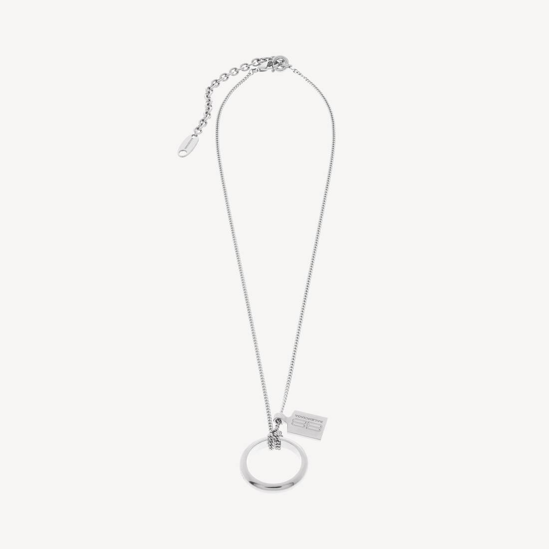 Saint-germain ringklocka i glansande silver