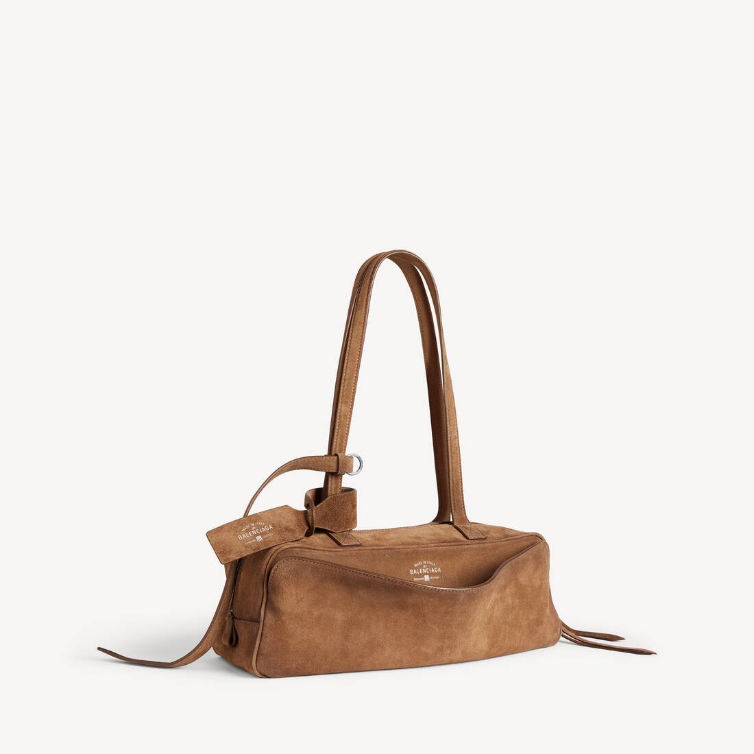 Damflicka Carrie Bowlingbag liten i kamel