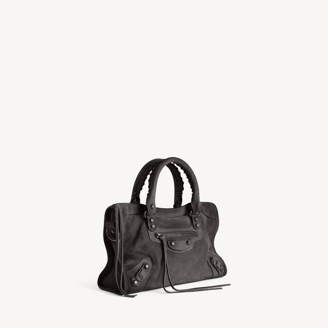 Kvinnas Le City Bag liten i stormgrå