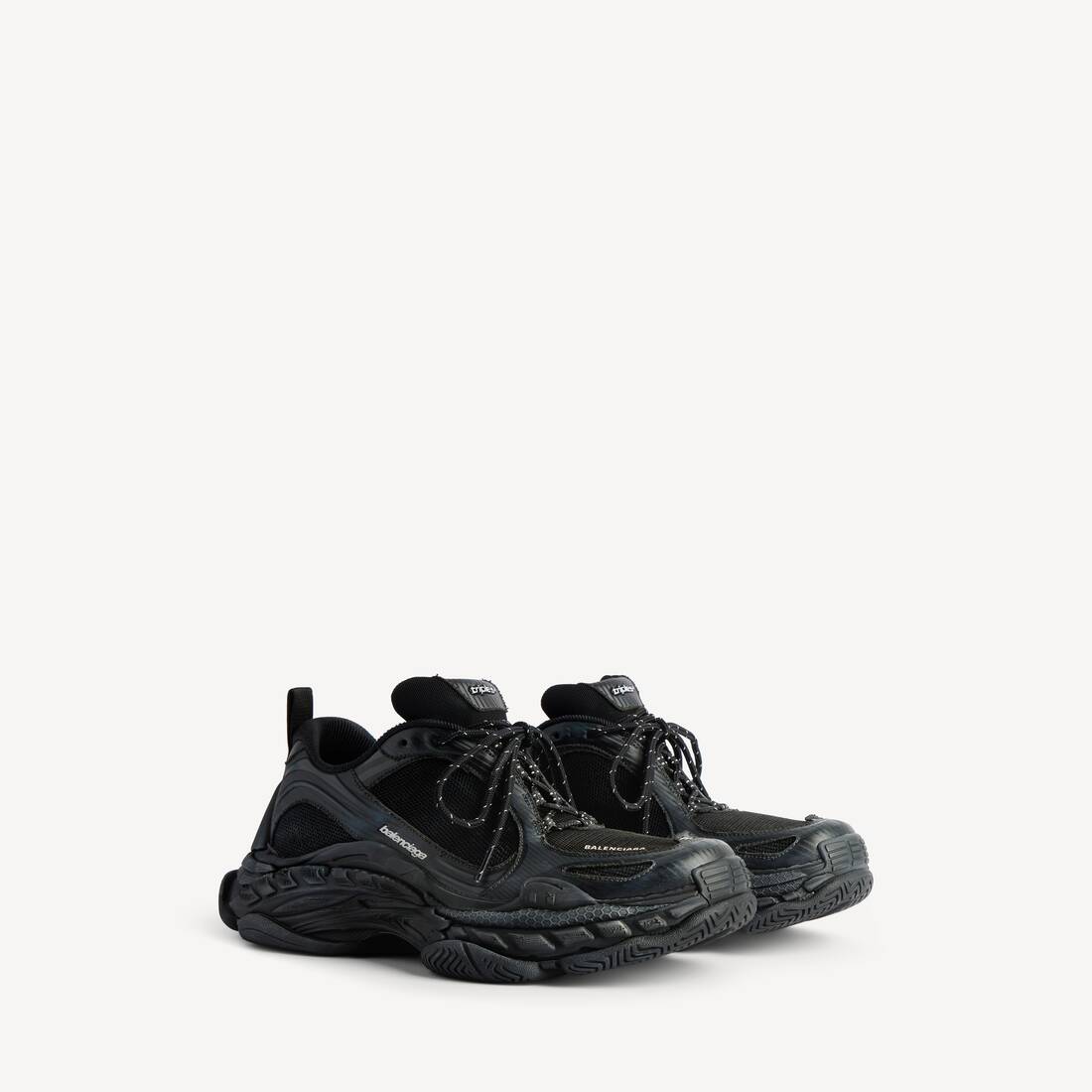Damas Triple S.2 Sneaker i svart/mörkgrå