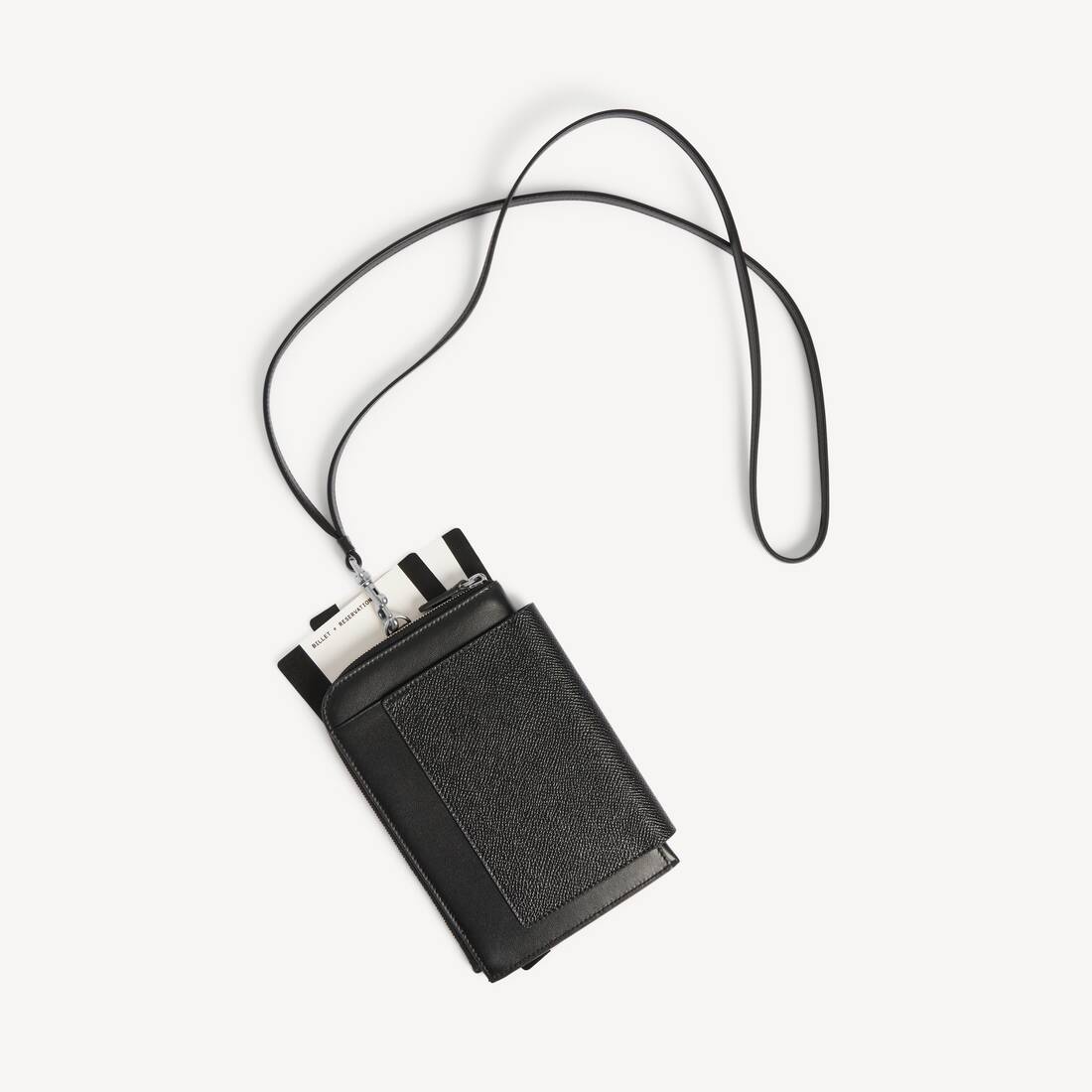 Mans passfodral för telefon i svart