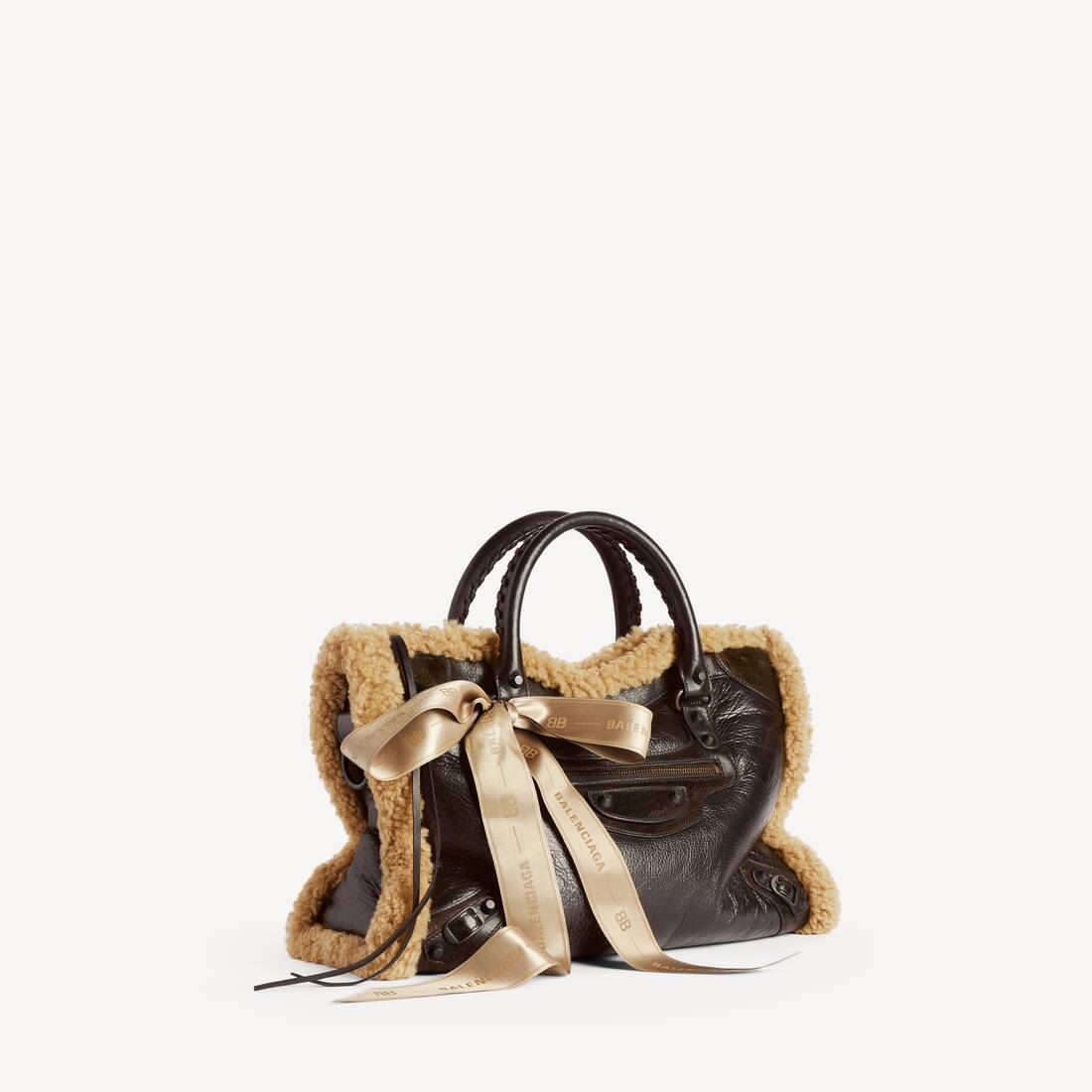 Damkassett Le City Bag medium i brunt/bjäss