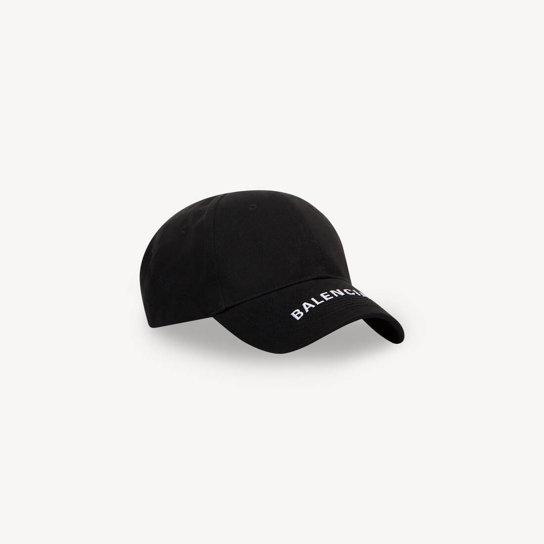 Logotyp Visor Cap i svart