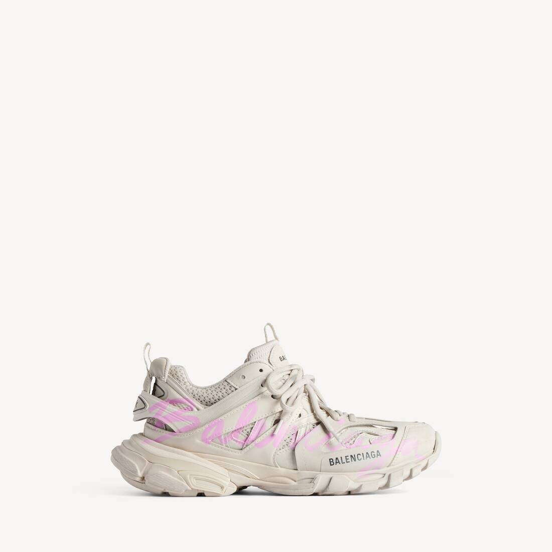 Damenskridsko Signature i beige/rosa