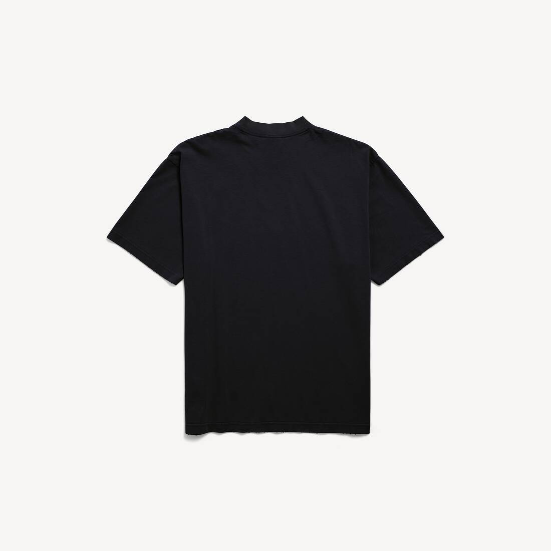 Herrarnas oordnade spray-T-shirt medium fit i svart