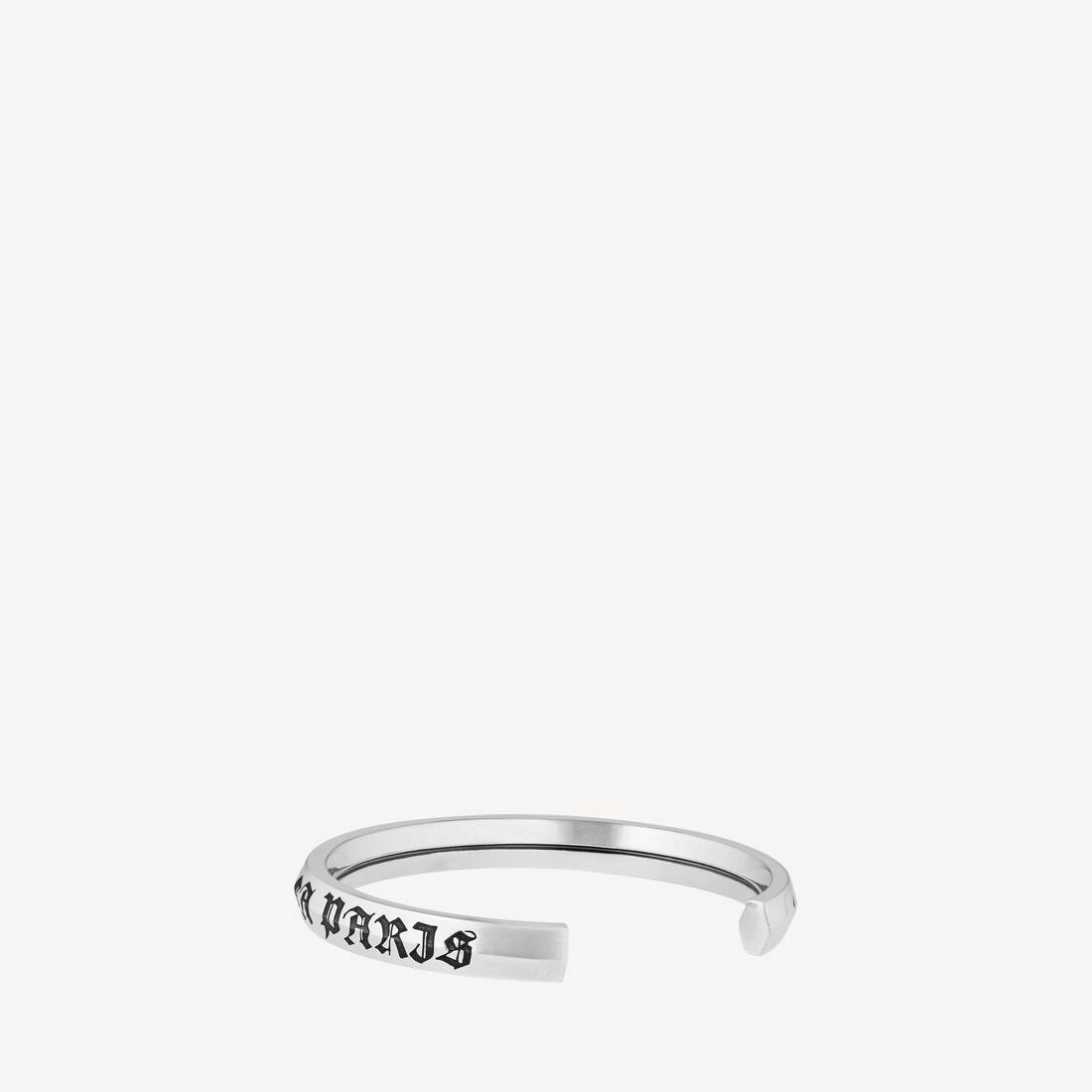 Herr Melrose manchet i antik silver