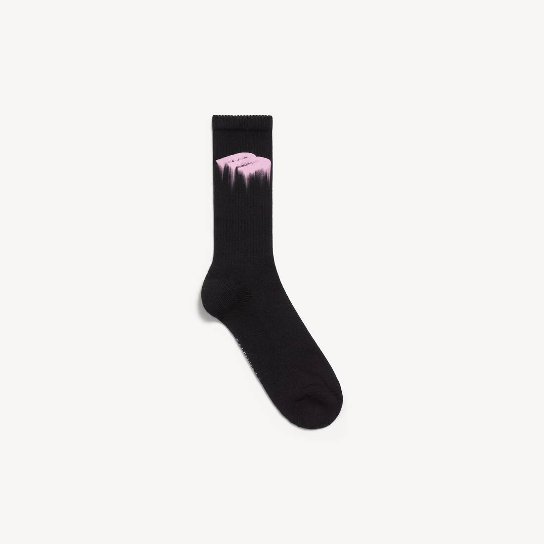 Mans våta borstsockor i rosa/svart