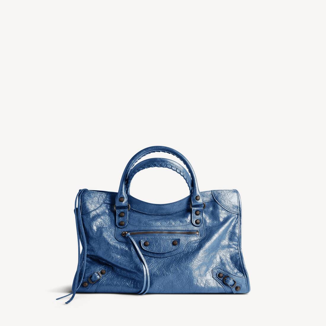 Damflicka Le City Bag Medium i mineralblått