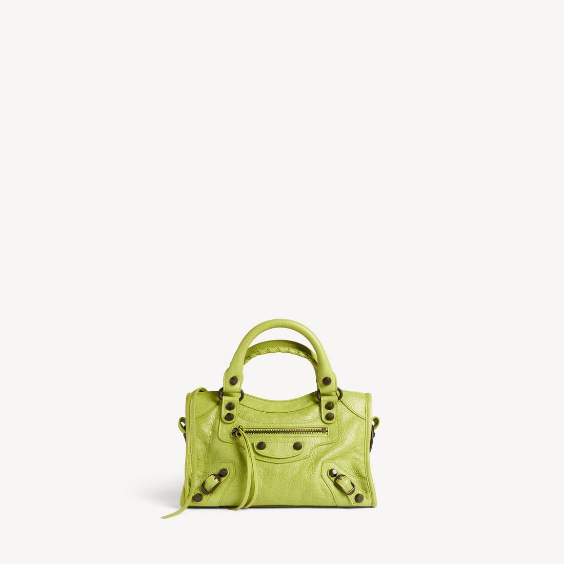 Damkassett Le City Bag Mini i pistasch