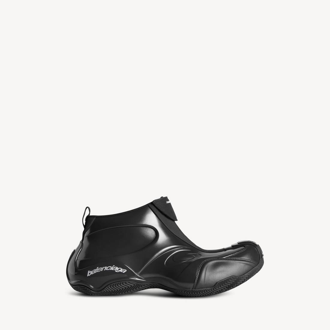 Herrarnas basketballsneaker i svart