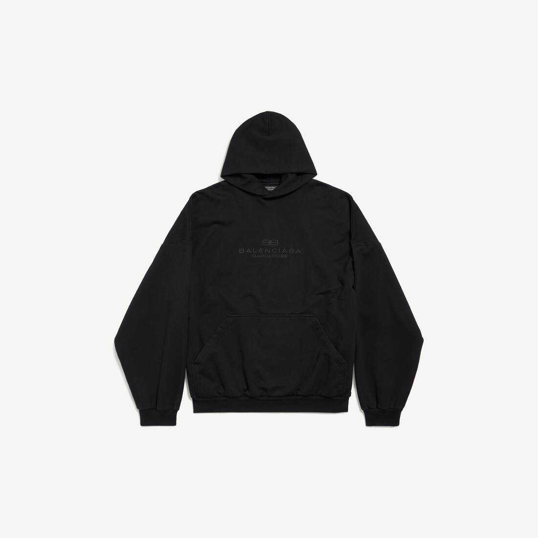 Herrarnas Bb Garderobe-hoodie i storlek XL i svart