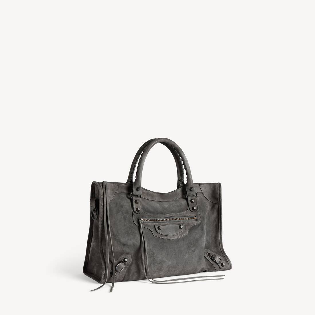 Damflicka Le City Bag Medium i stormgrå
