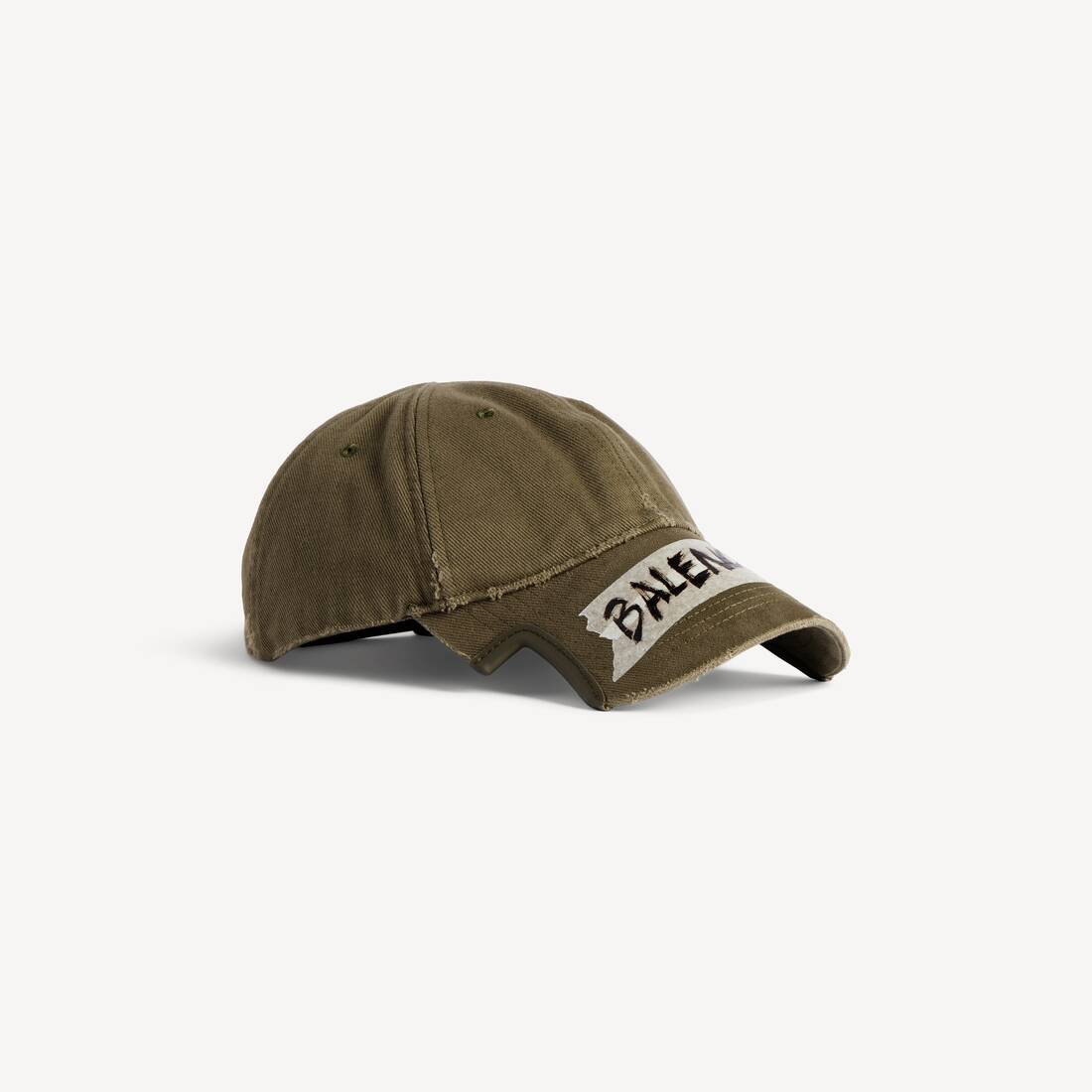 Herrans masking tape-hatt i khaki