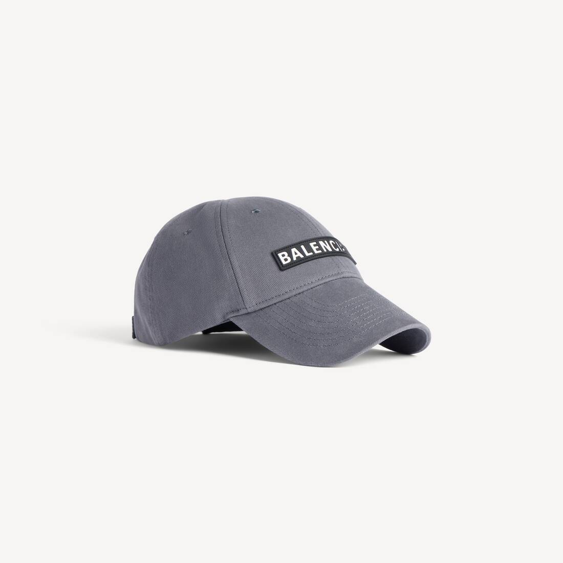 Herrars patchkappa i grå