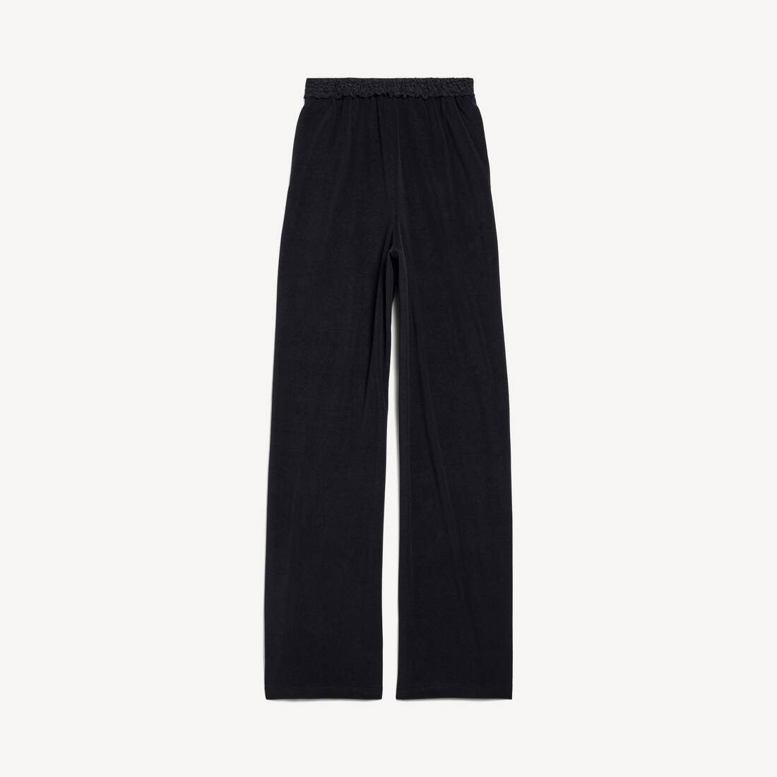 Kvinnors kantad pyjamasbyxor i svart