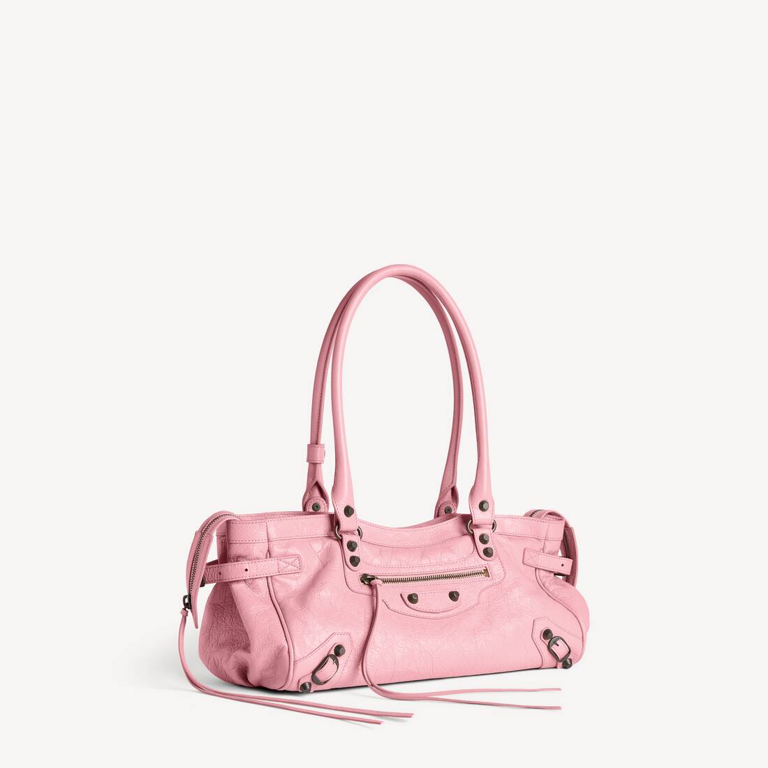 Damkassett Le City Bag Öst-väst i vintagerosa
