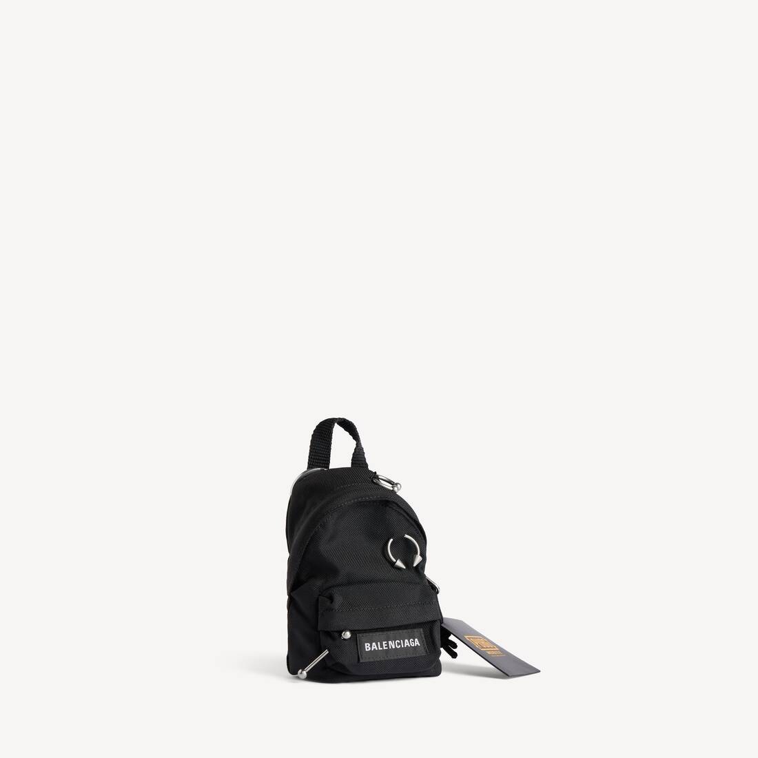 Herrars Balenciaga I Pubg I Pubgm Explorer Mikrobakpåse Charm/nyckelring i svart