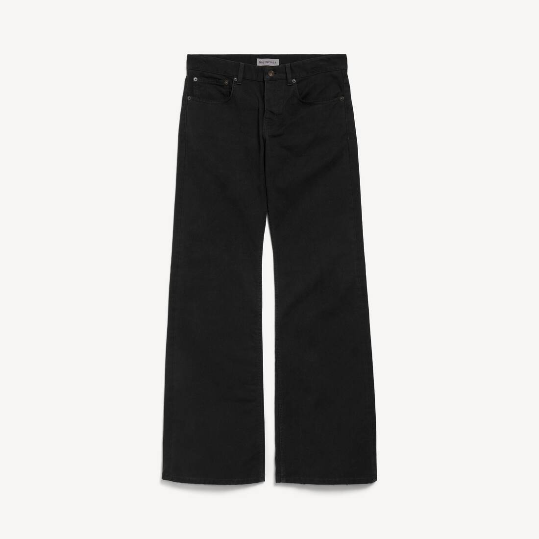 Damas släppande passform jeans i svart