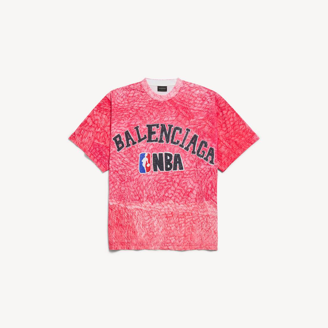 Kvinnors Balenciaga | NBA-samarbete Oversized-T-shirt i röd