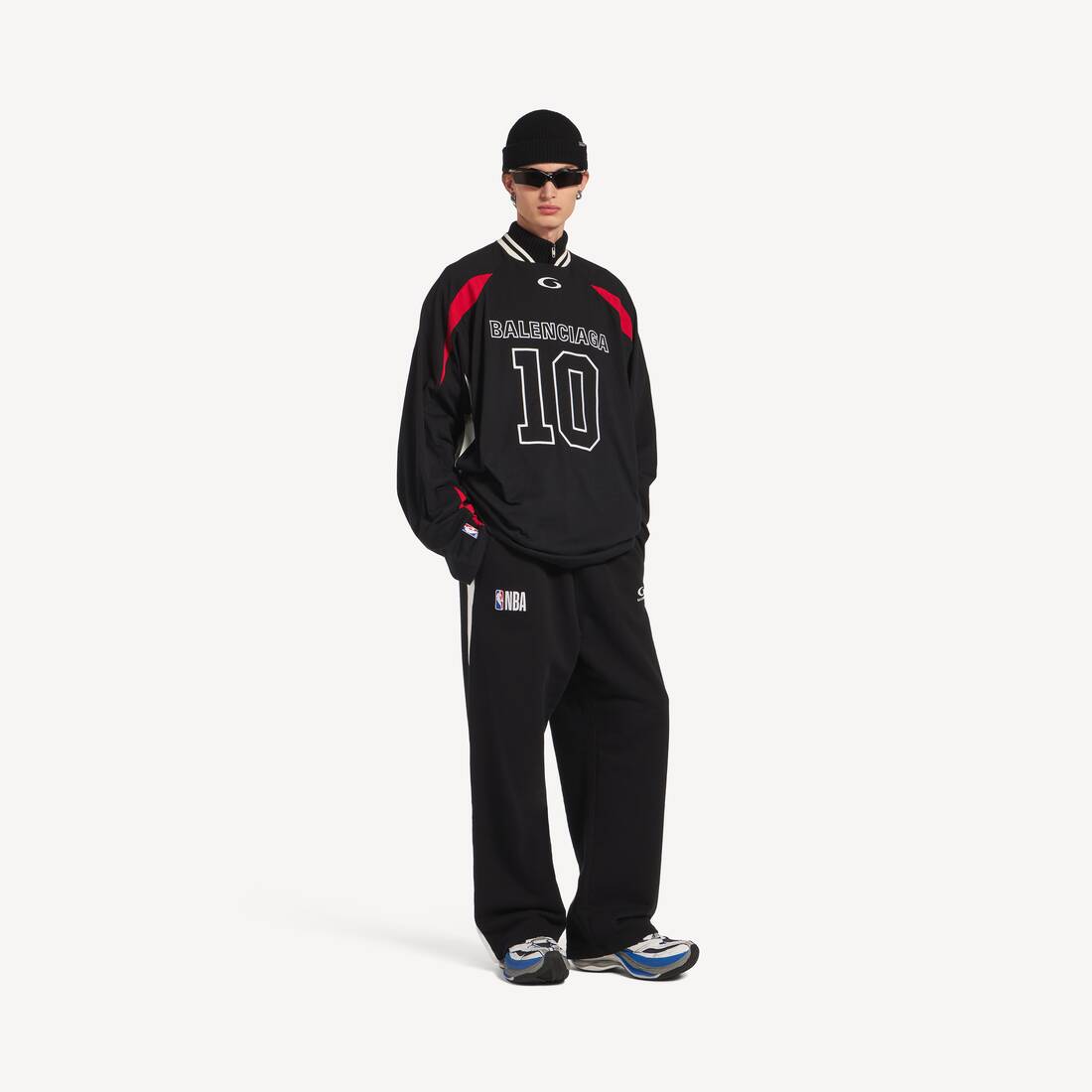 Herrar Balenciaga | Nba-samarbete Oversized-tröjor i svart/vit