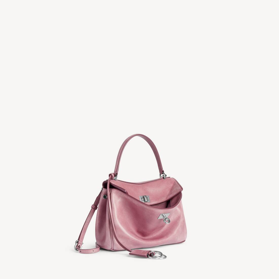 Kvinnas Rodeo-handväska Mini i rose quartz