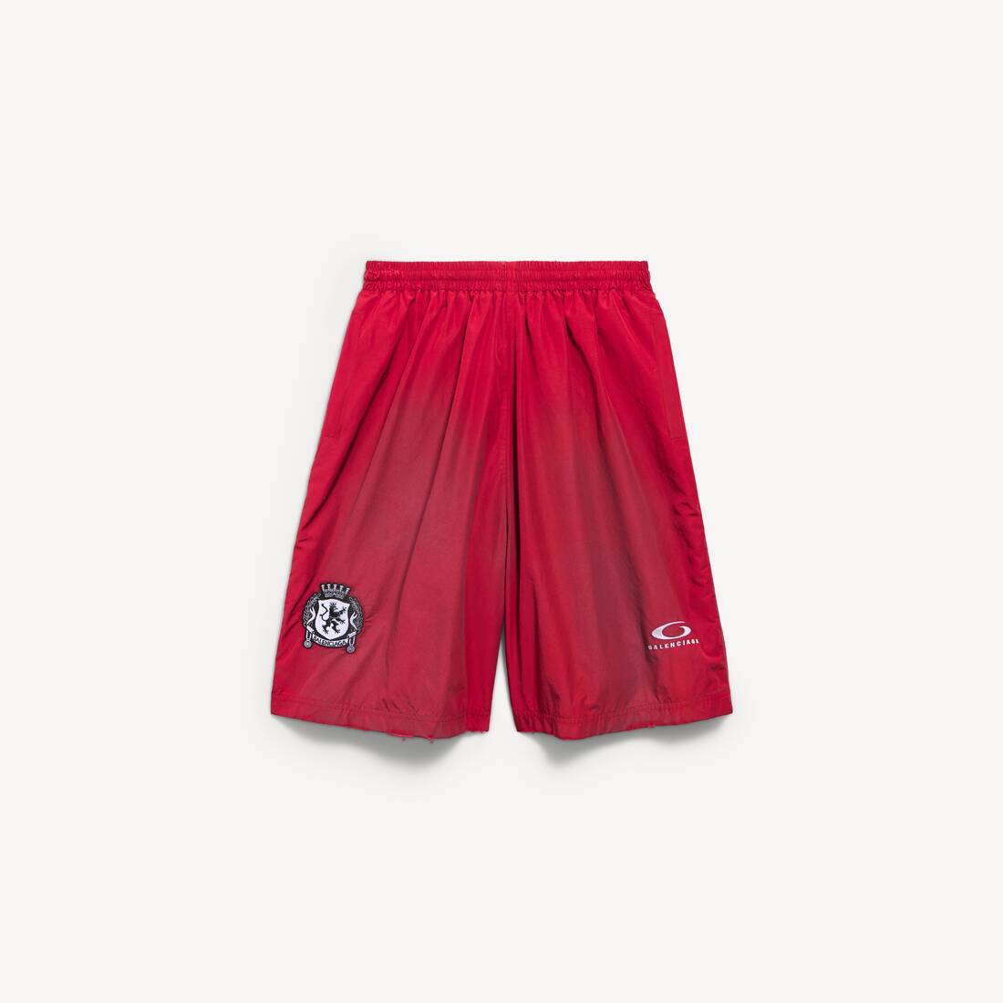 Herrarnas yttre kläder shorts i läppstiftsrött